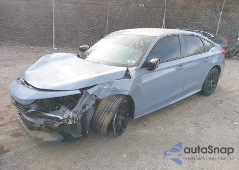 2024 Honda Civic Sport из США, поврежденный, VIN 2HGFE2F57RH551126